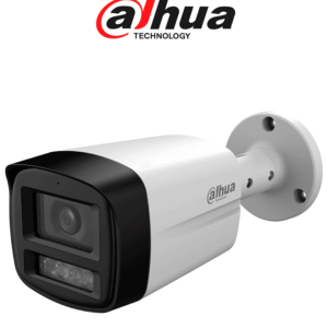 DAHUA DH-HAC-HFW1801TLMN-IL-A-S3- Cámara Bullet 4k/ Iluminador Dual Inteligente / Lente de 2.8 mm/ 106 Grados de Apertura/ Microfono Integrado/