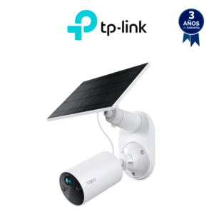 Tapo C410 KIT Cámara de Vigilancia Wi-Fi Solar con Vista 3MP QHD y Detección IA Avanzada gratuita,  Grabación de Vídeo 2K QHD, Alimentación Ininterrumpida. IP66.